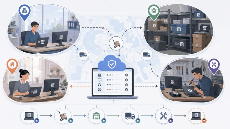Multi-Location Asset Tracking for Small Businesses